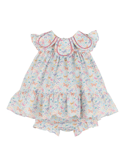 Butterfly Ruffle Petal Dress