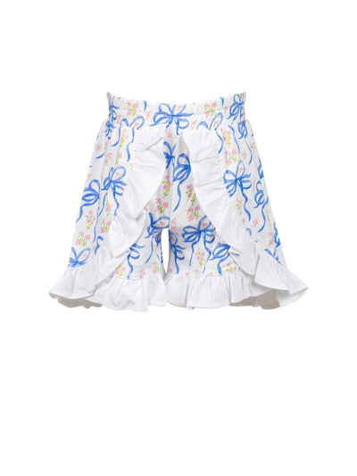 PRE-ORDER Blossom Bow Ruffle Shorts