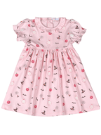 Spookie Time Pima Scallop Collar Dress