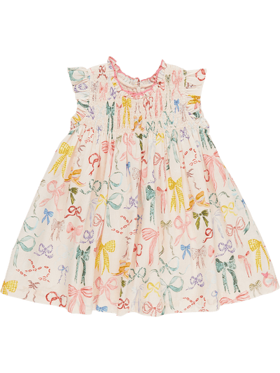 Stevie Dress - Watercolor Bows