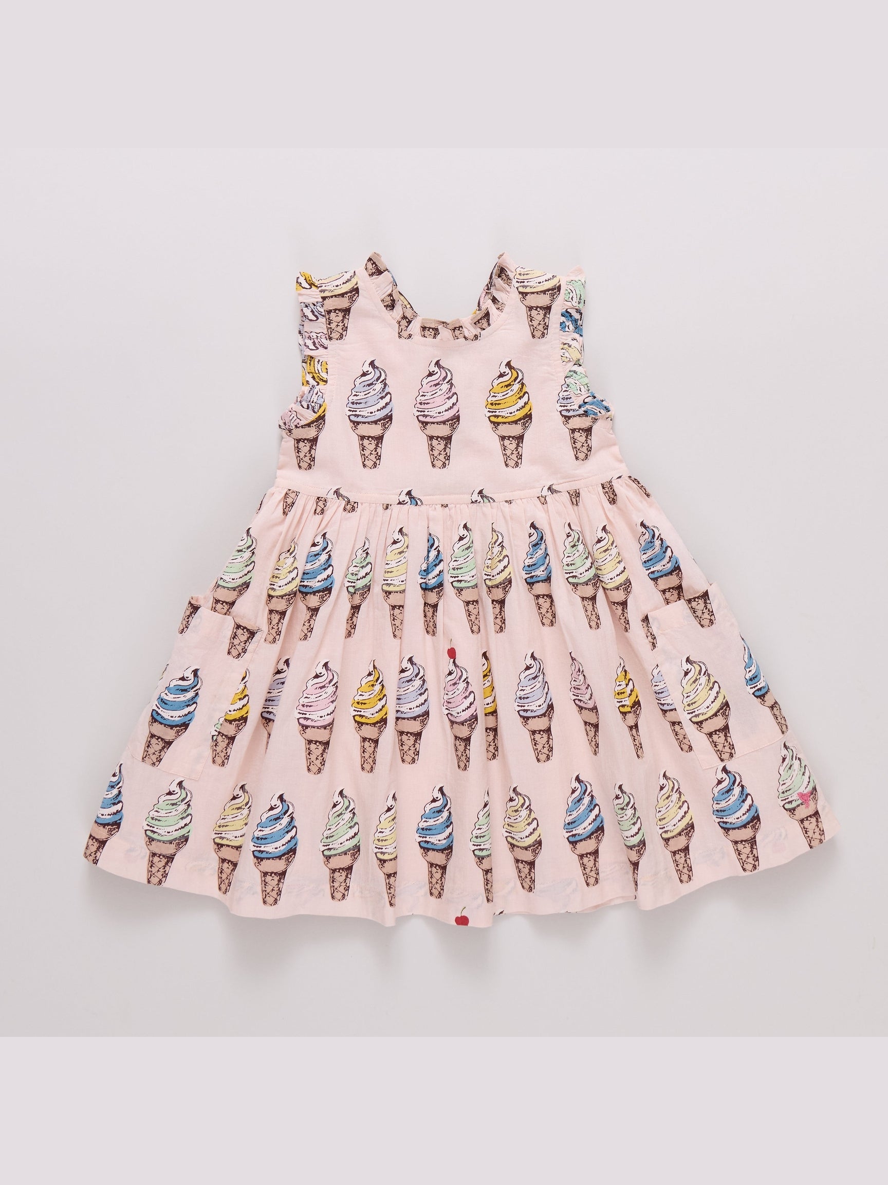 Alyssa Dress - Pink Soft Serve