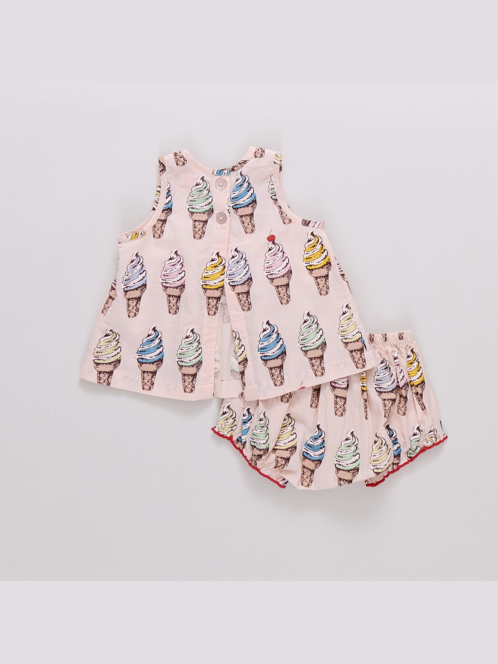 Jaipur 2pc Set - Pink Soft Serve