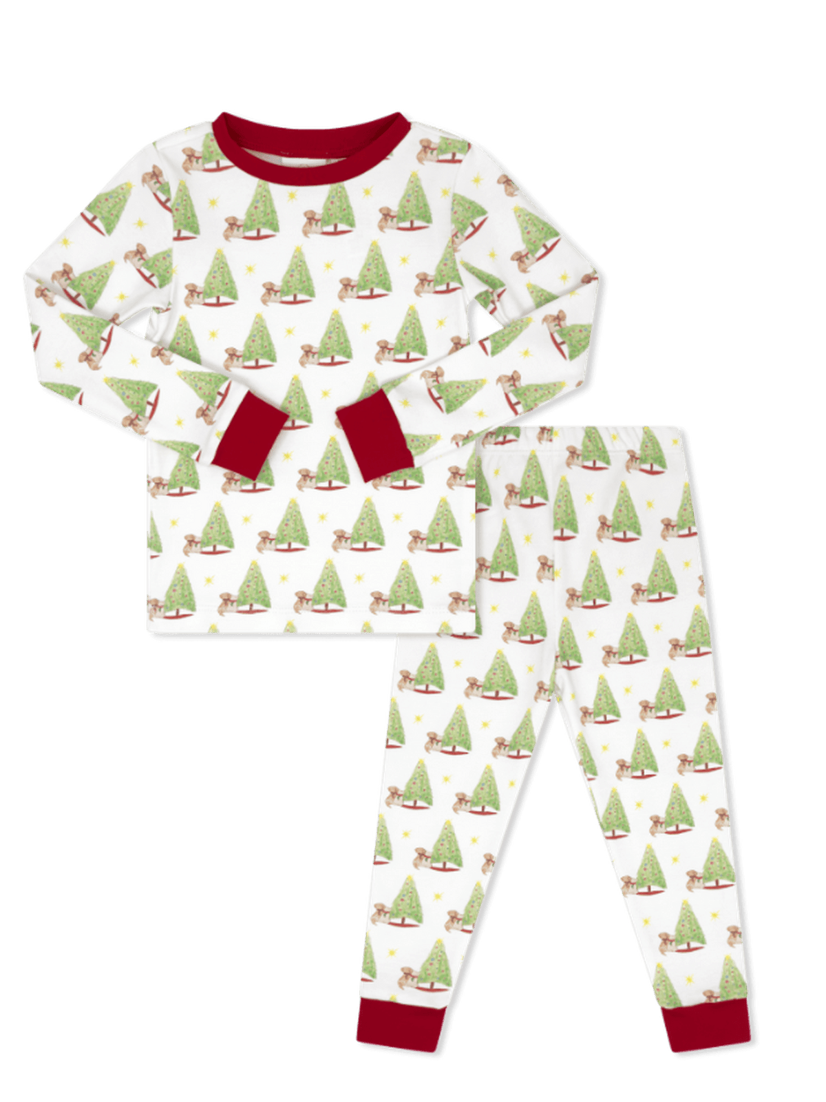 Sweet Pea Pj Set - Red