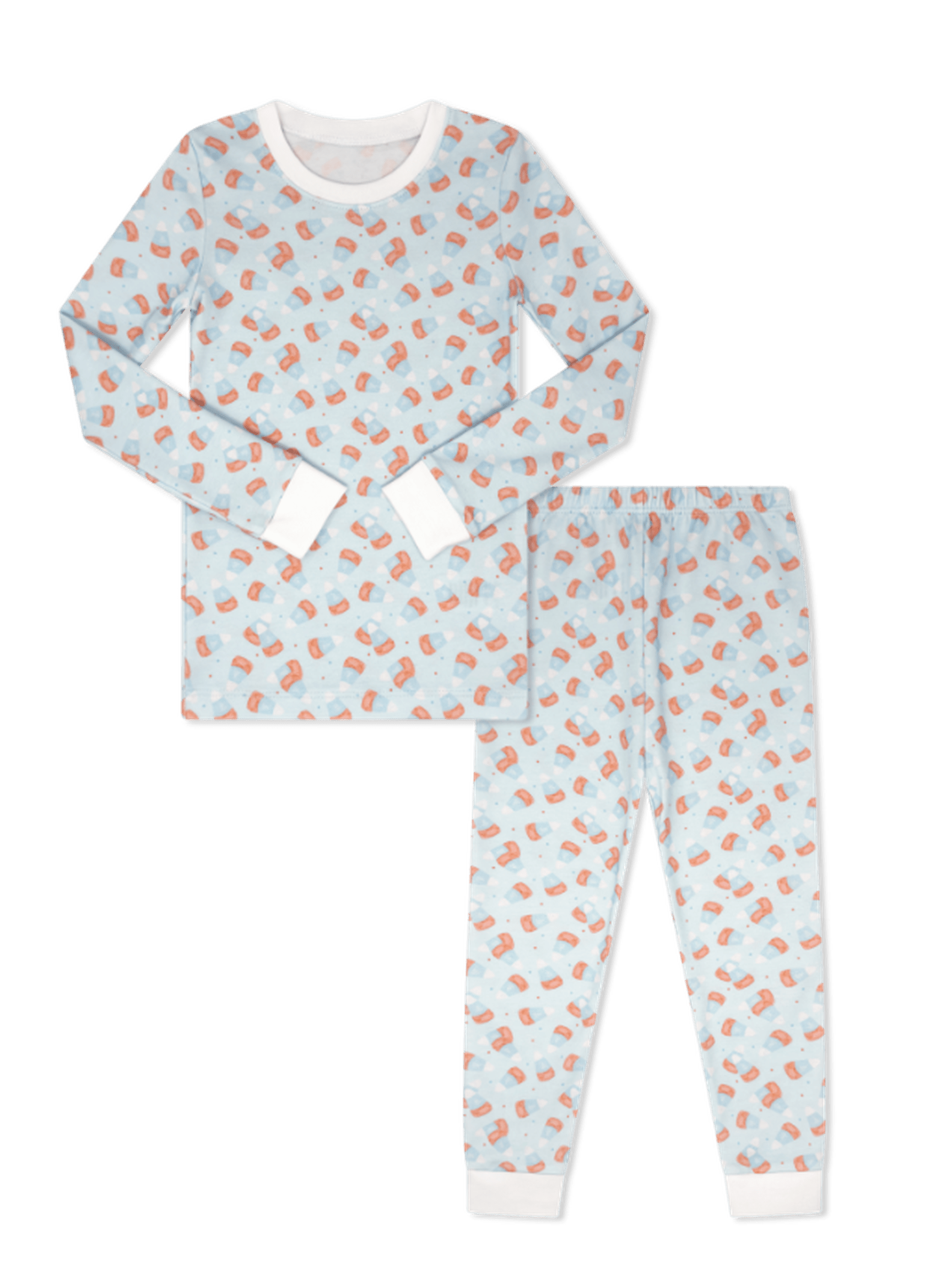 Sweet Pea Pj Set - Blue