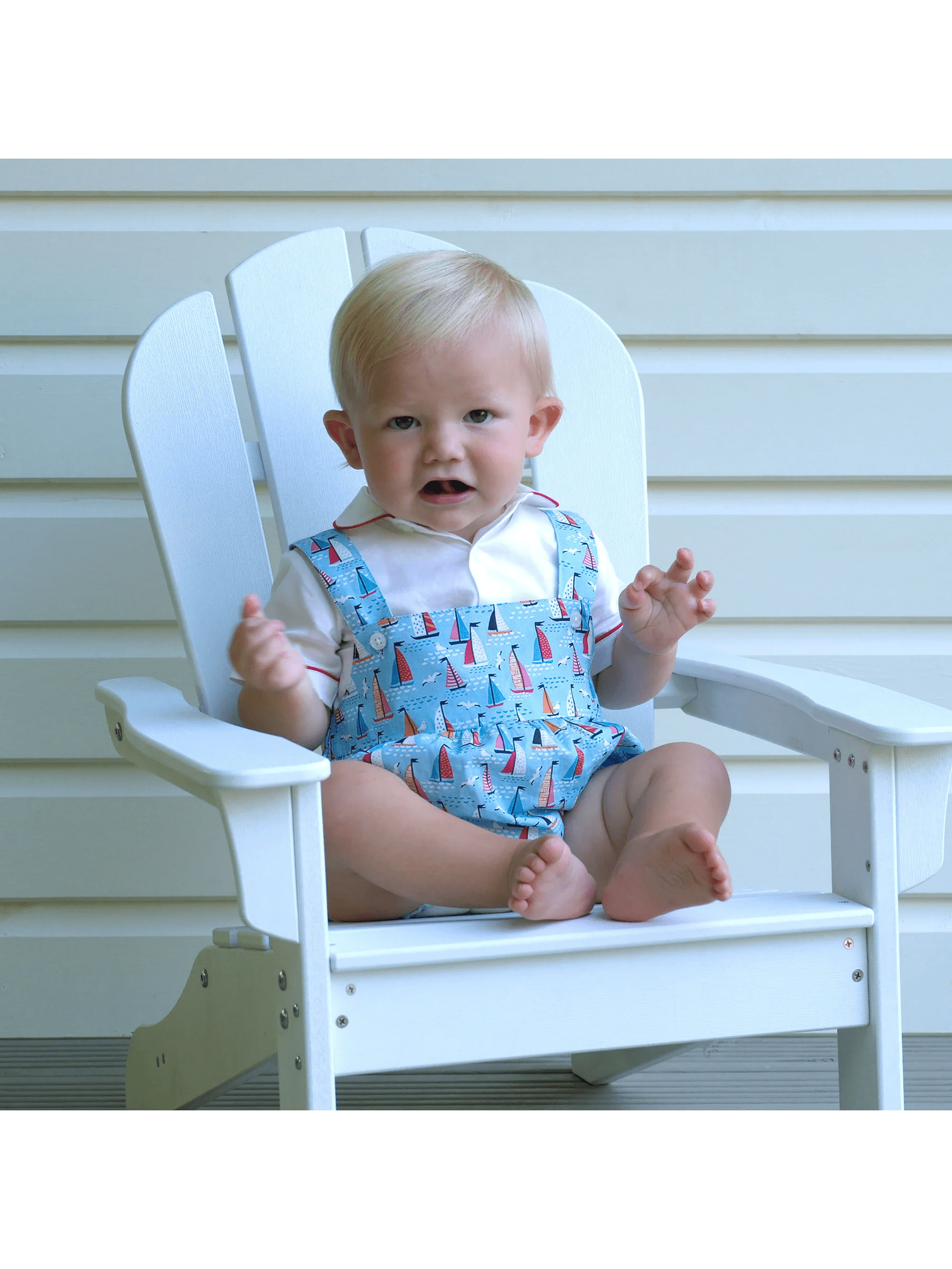 Sailboat Bubble and Shirt Set