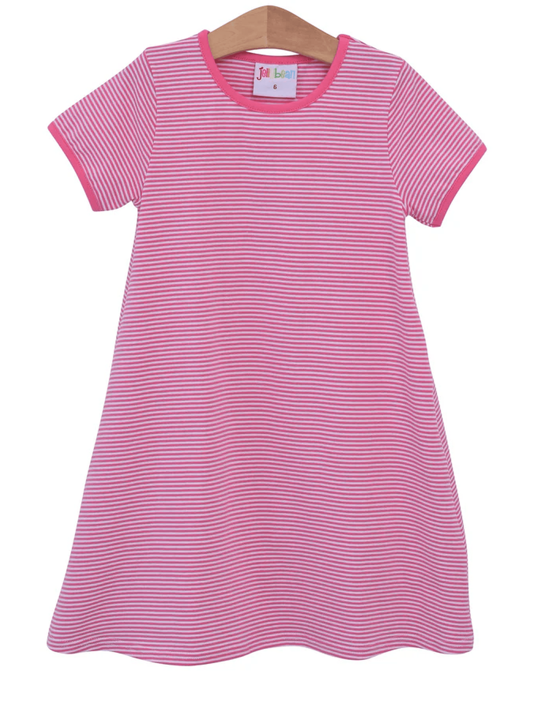 Sarah Dress Pink Stripe