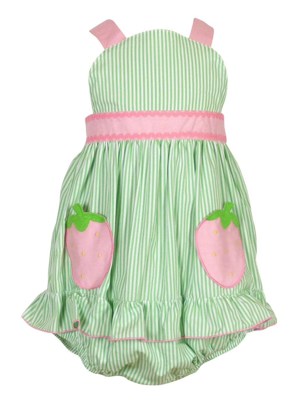 Savannah Sunsuit - Berry Sweet - Posh Tots Children's Boutique
