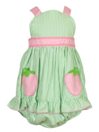 Savannah Sunsuit - Berry Sweet - Posh Tots Children's Boutique