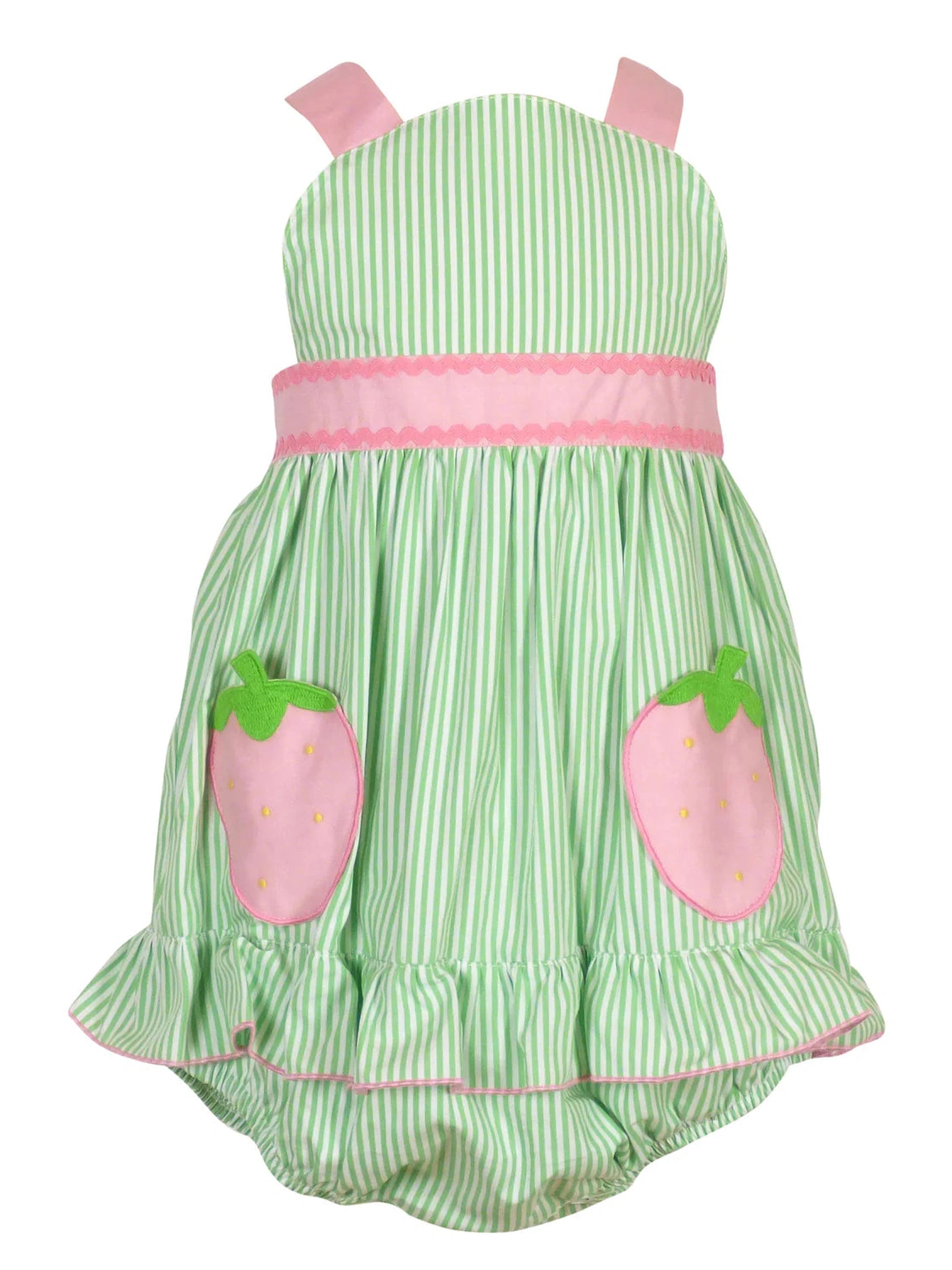 Savannah Sunsuit - Berry Sweet - Posh Tots Children's Boutique