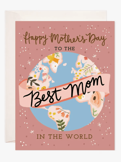 World's Best Mom Greeting Card