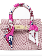 Crocodile Scarf Handbag