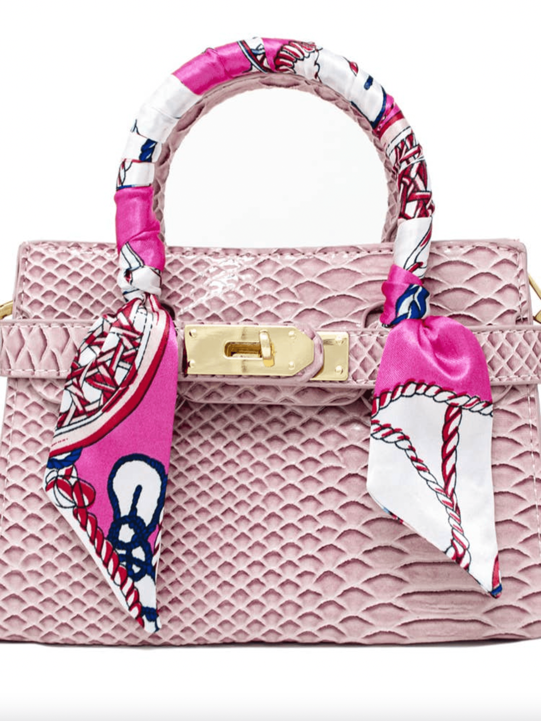 Crocodile Scarf Handbag