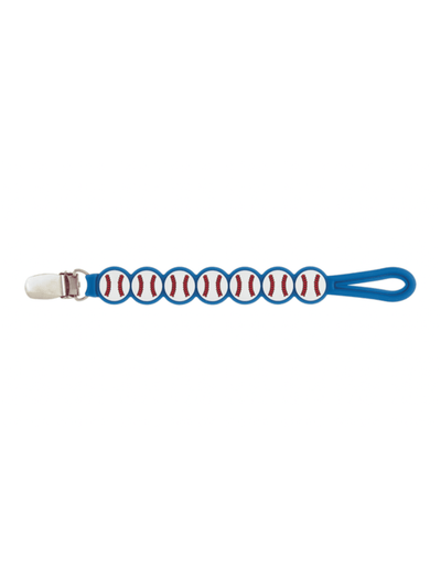 Silicone Baseball Pacy Strap