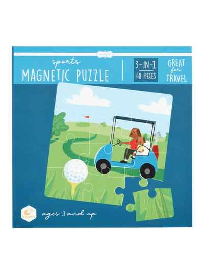 Sports Magnetic Puzzle Book - Posh Tots Children's Boutique