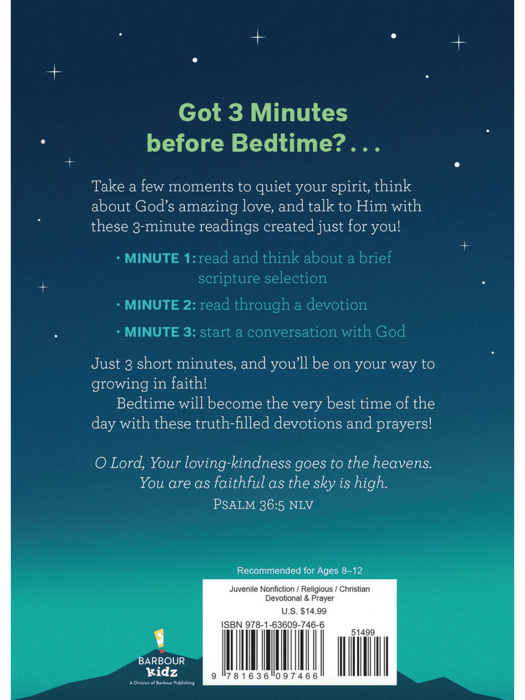 365 Bedtime Devotions For Pre-Teen Boys