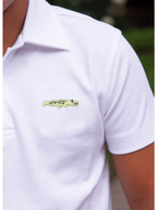 Embroidered S/S Knit Polo