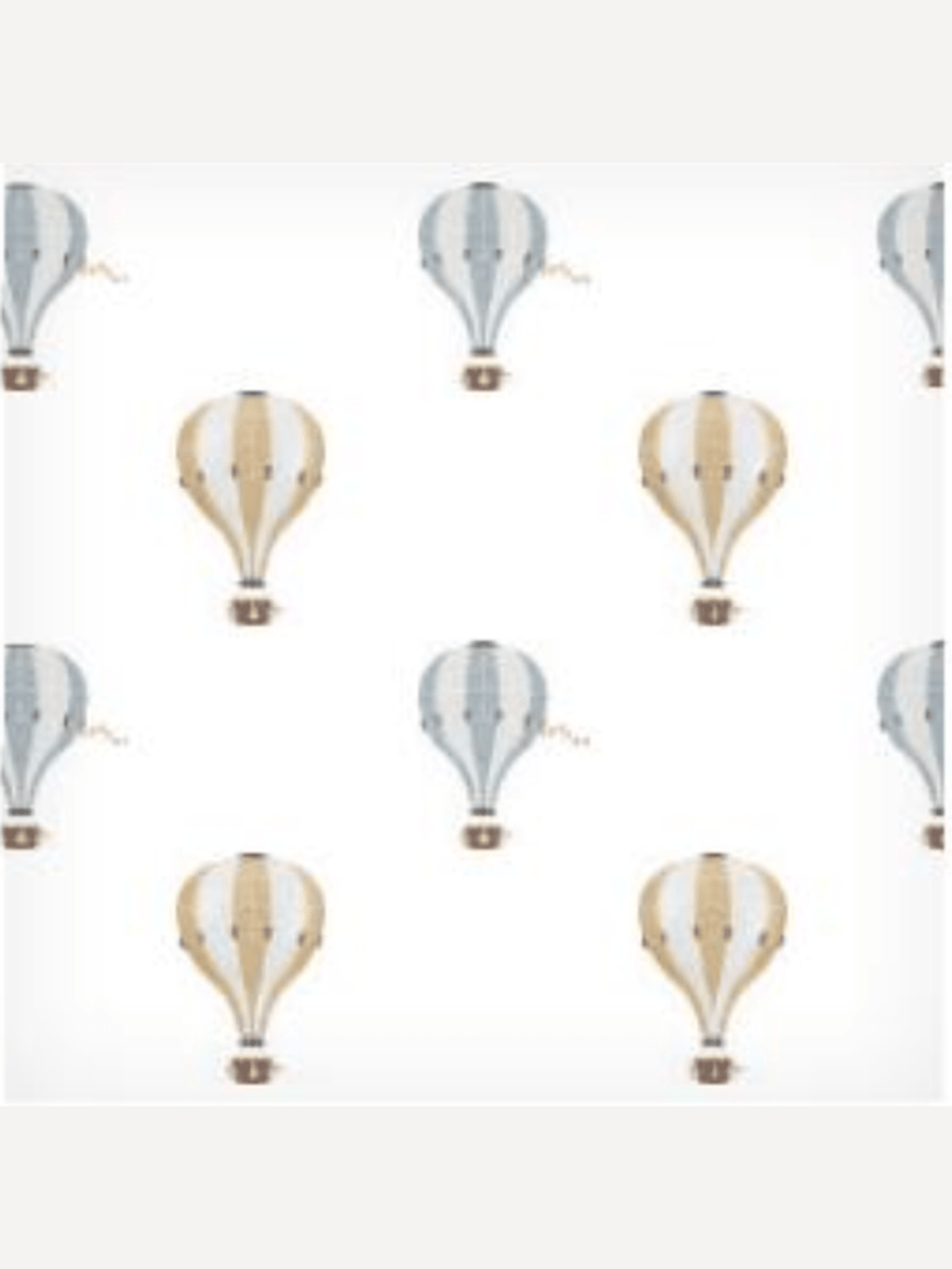 Lulujo Cotton Swaddles – Hot Air Balloons – 40×40″