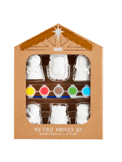 Paint Your Own Nativity Set