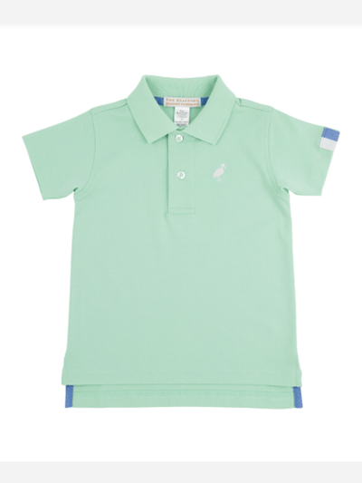 Prim and Proper Polo SS - Grace Bay Green/Worth Ave White/Sunrise Blvd Blue