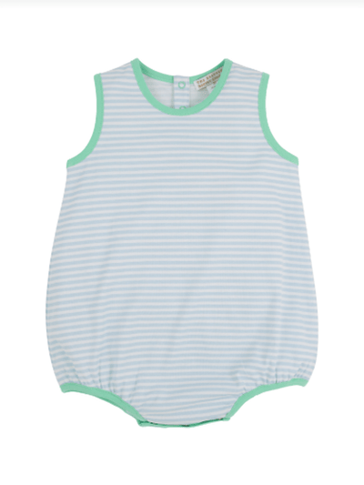 Patton Play Bubble - Buckhead Blue Stripe/Grace Bay Green