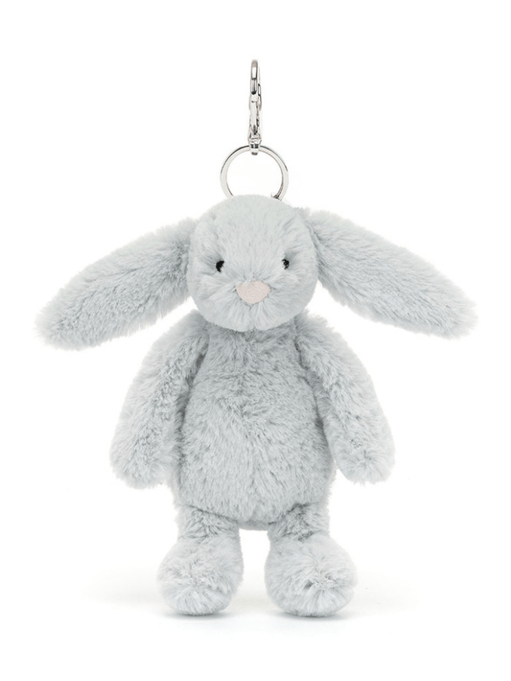 Bashful Silver Bunny Bag Charm