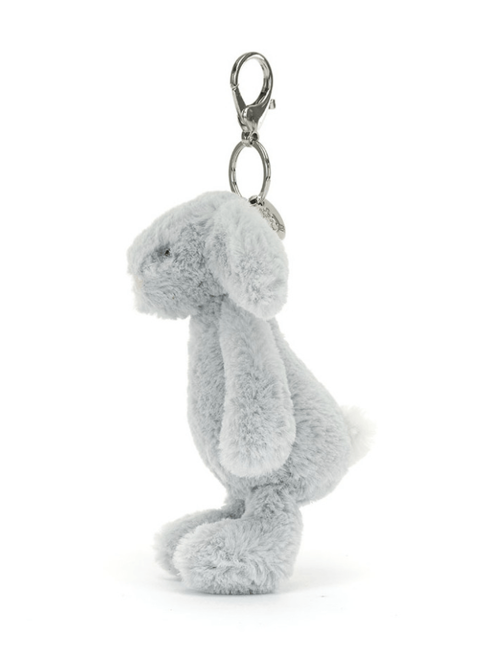 Bashful Silver Bunny Bag Charm