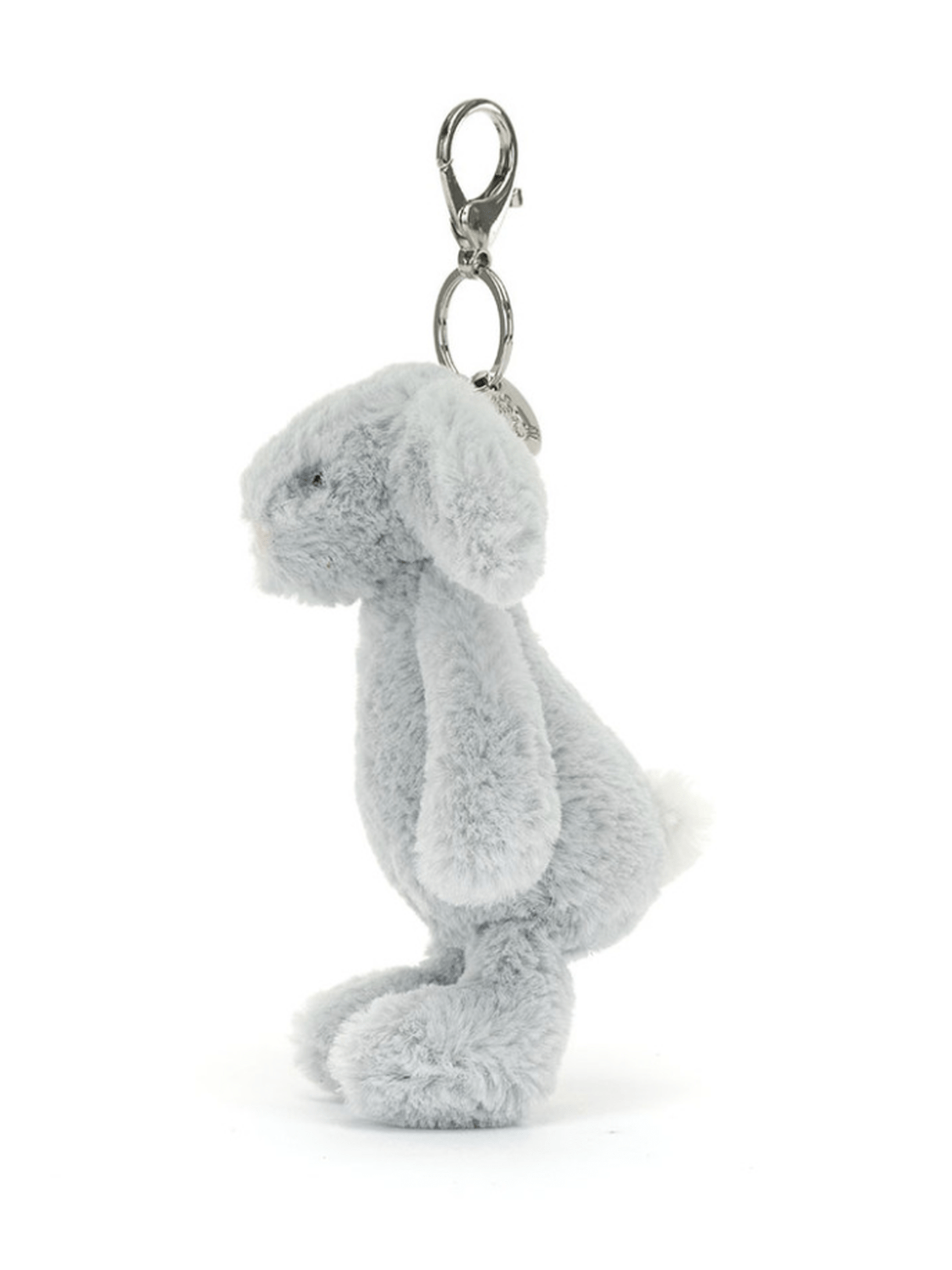 Bashful Silver Bunny Bag Charm