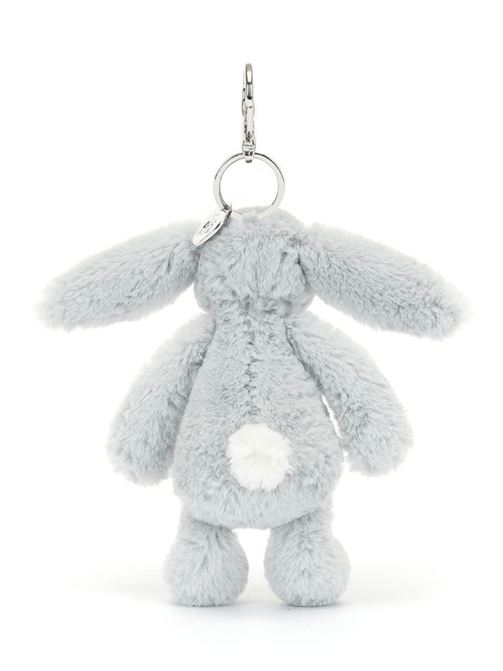 Bashful Silver Bunny Bag Charm