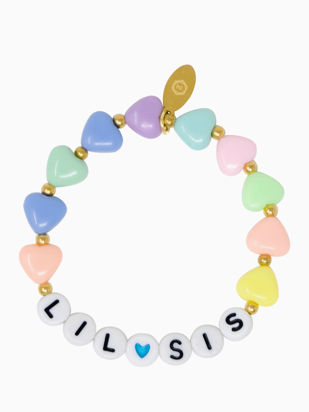 Big Sis/Lil Sis Hearts Bracelet Tower