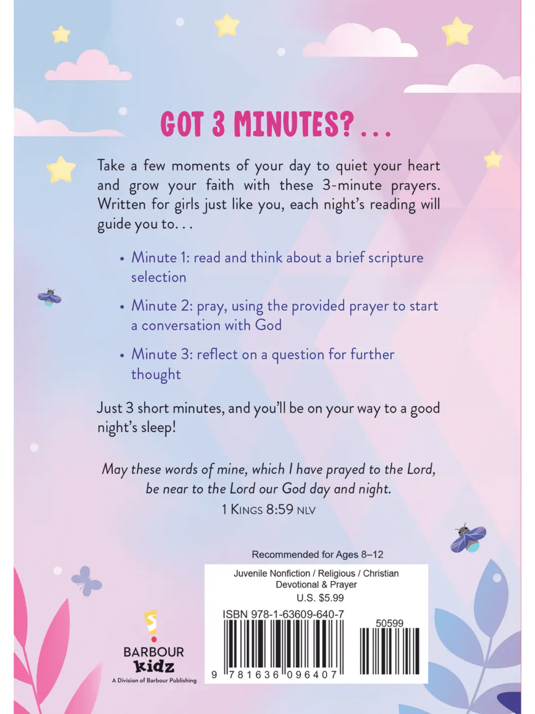 3-Minute Bedtime Prayers For Girls