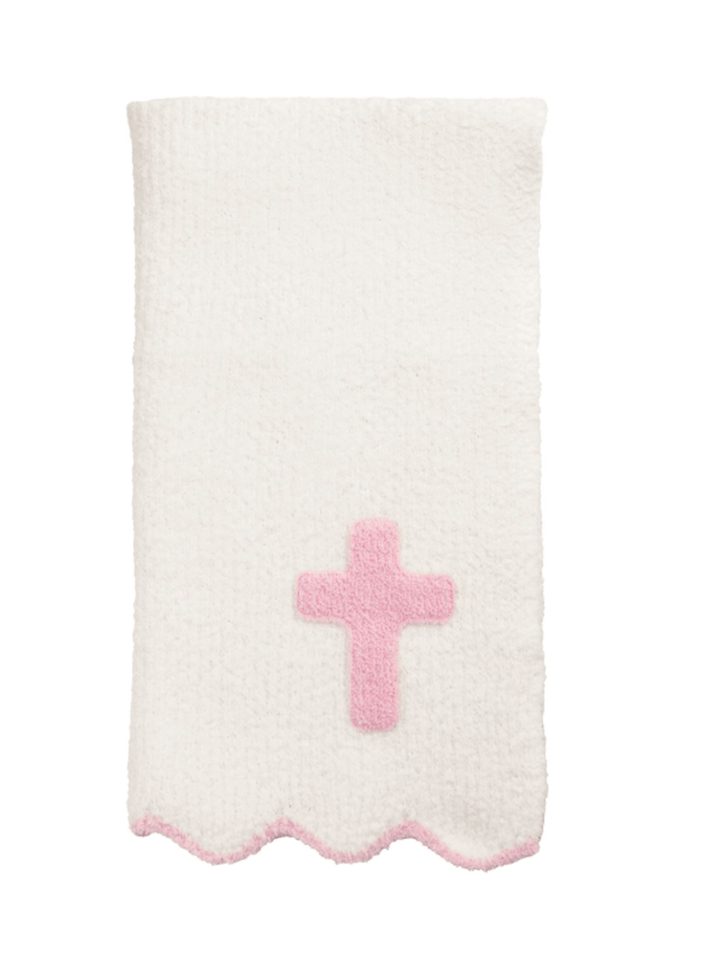 Chenille Cross Blanket