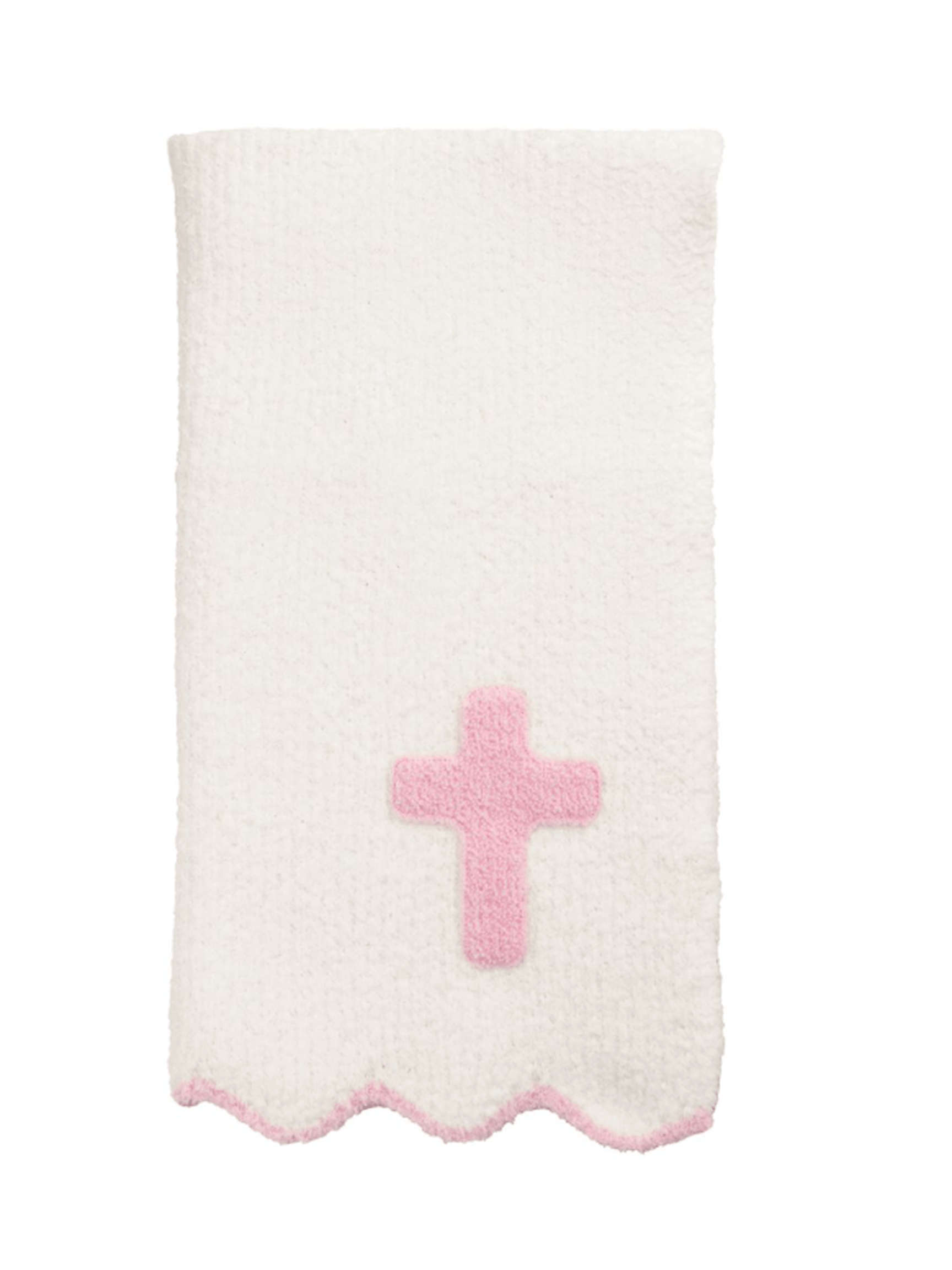 Chenille Cross Blanket