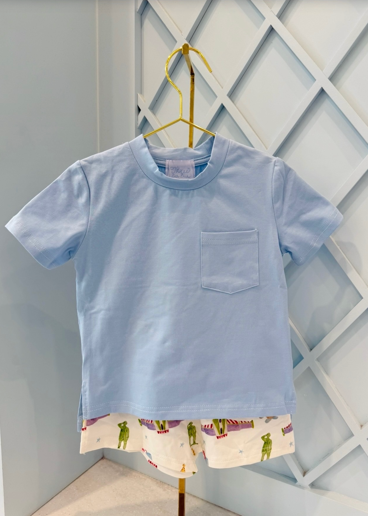 Covington Crewneck w/ Stafford Shorts- You've Got a friend in me