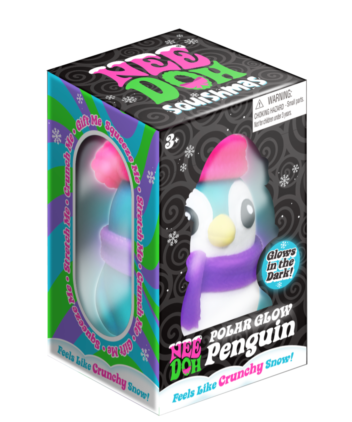 NeeDoh Polar Glow Penguin