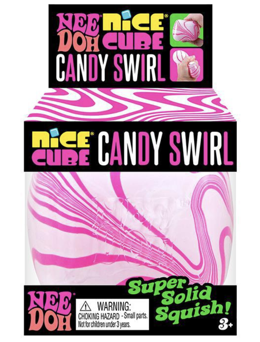 NeeDoh Nice Cube Candy Swirl