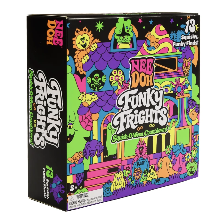 NeeDoh Funky Frights Squish-O-Ween Countdown