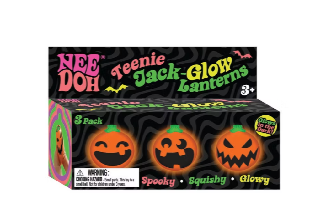 NeeDoh Teenie Needohween Jack Glow Lantern