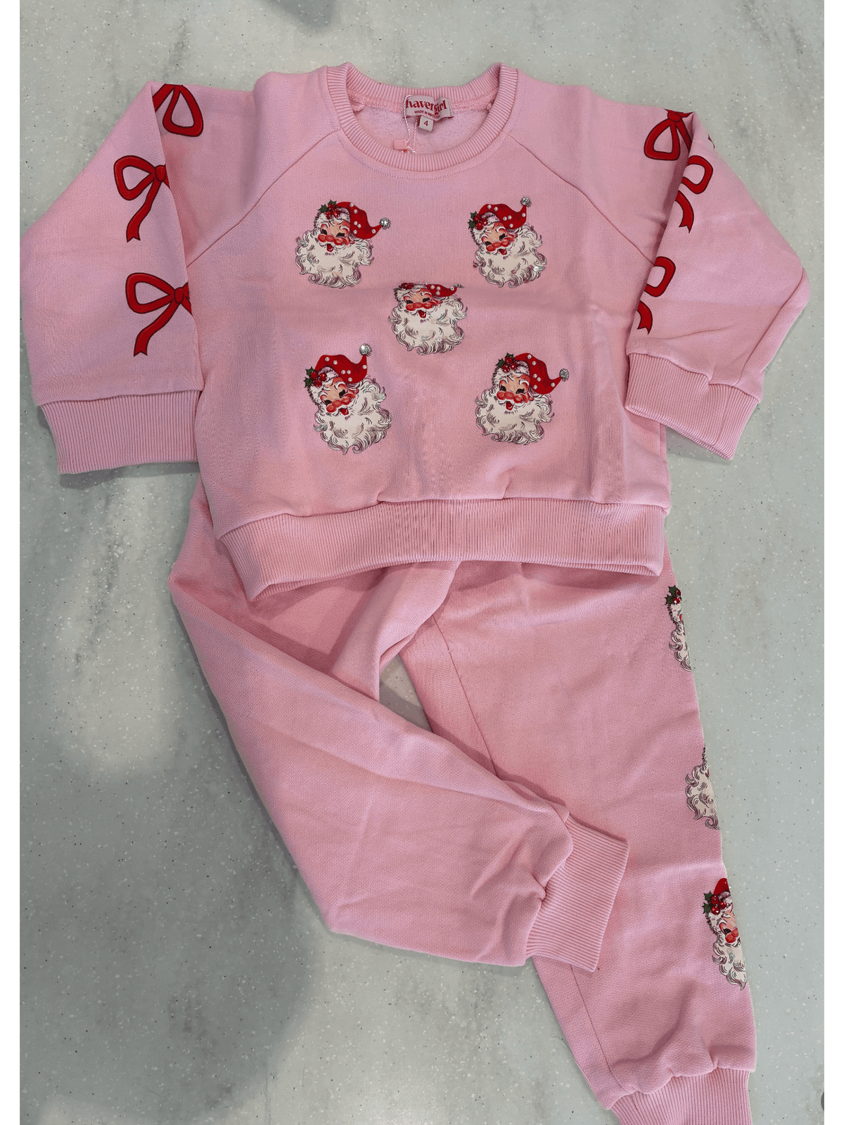Cotton Candy Santa Set