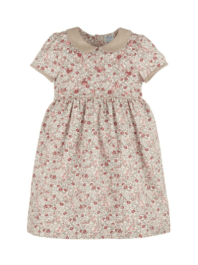 Vintage Rose Floral Dress