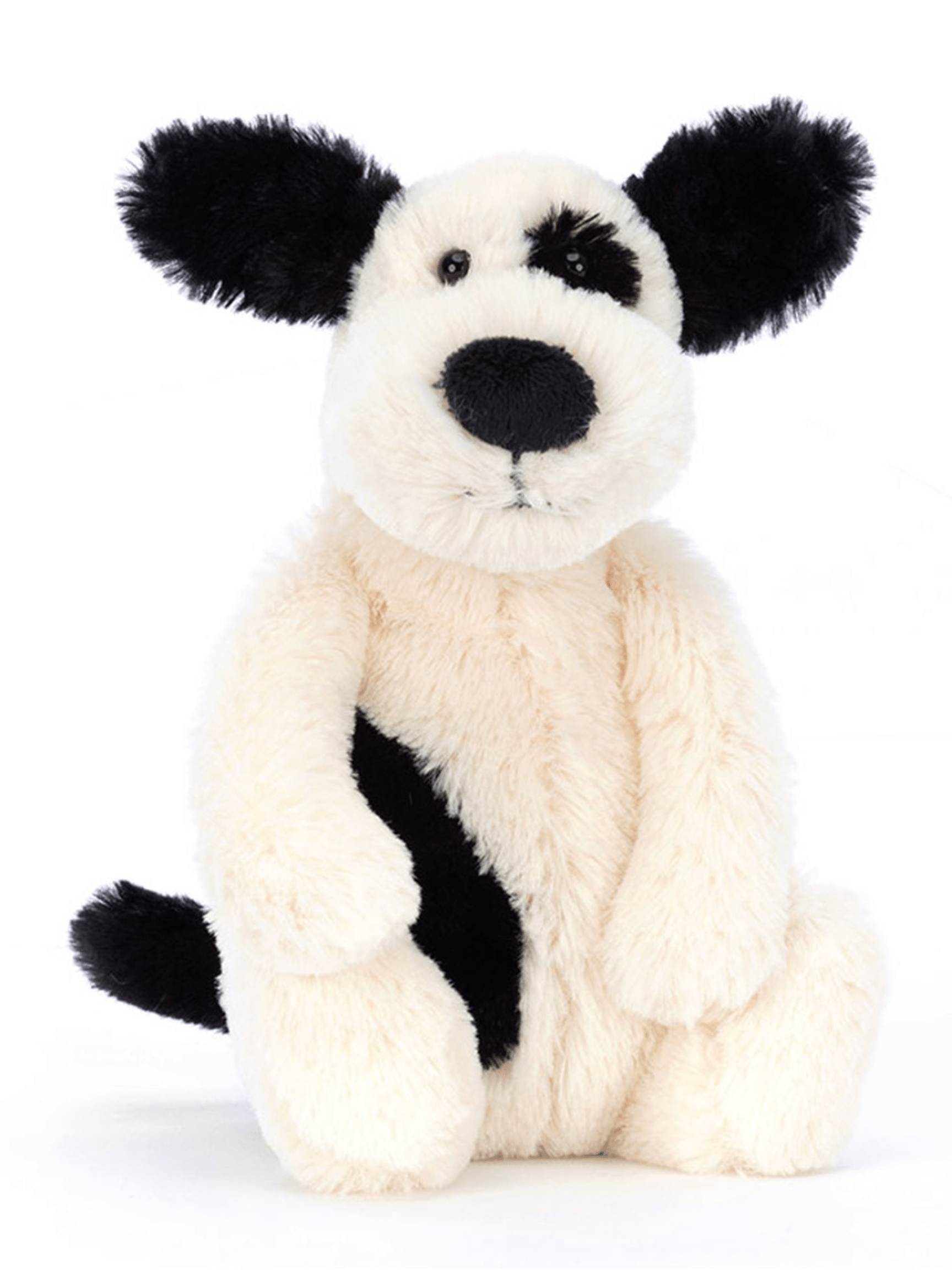 Bashful Cream & Black Puppy