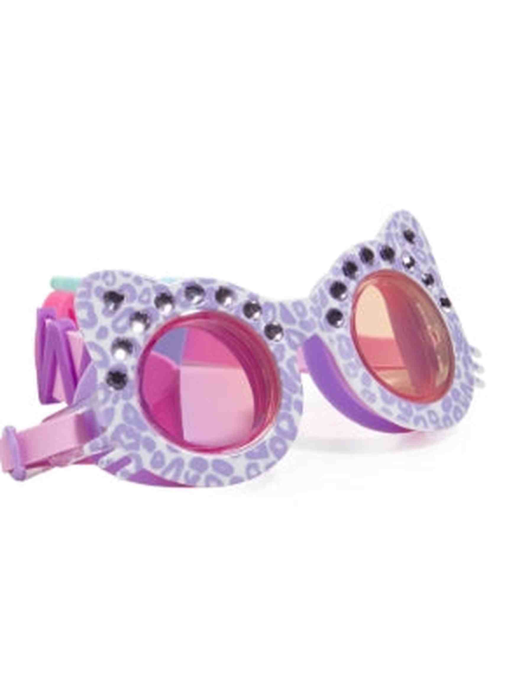 Frosted Feline Cat Shaped Kids' Swim Goggle