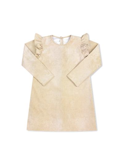 Evelyn Dress - Alexandria Khaki Cord