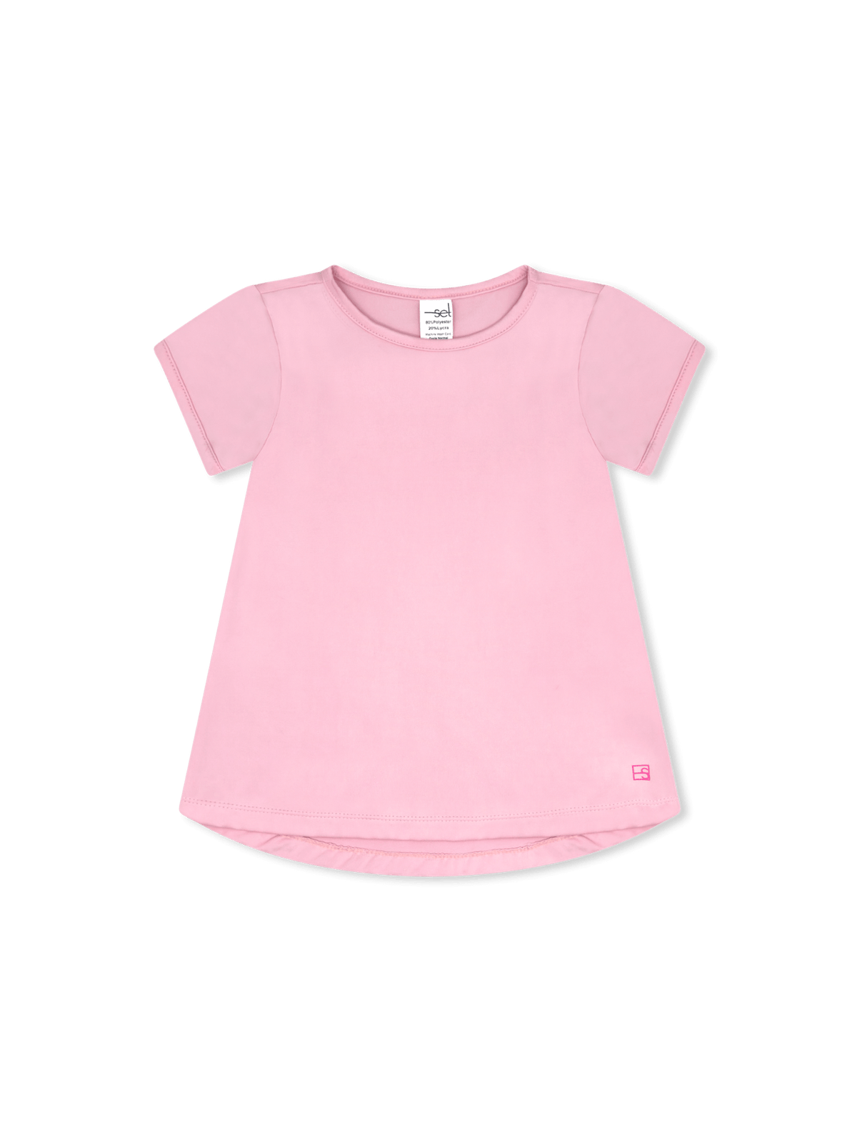 Bridget Basic T-Shirt - Cotton Candy Pink