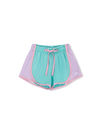 Elise Short - Totally Turquoise, Petal Purple, Cotton Candy Pink