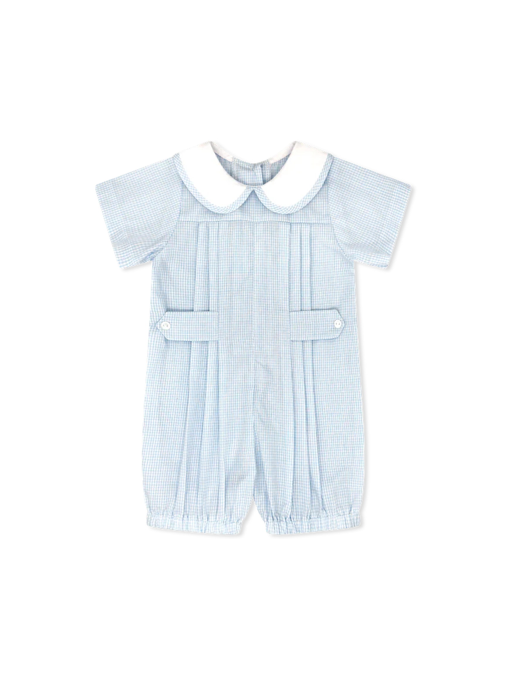 PRE-ORDER Andrew Bubble - Baker Blue Minigingham