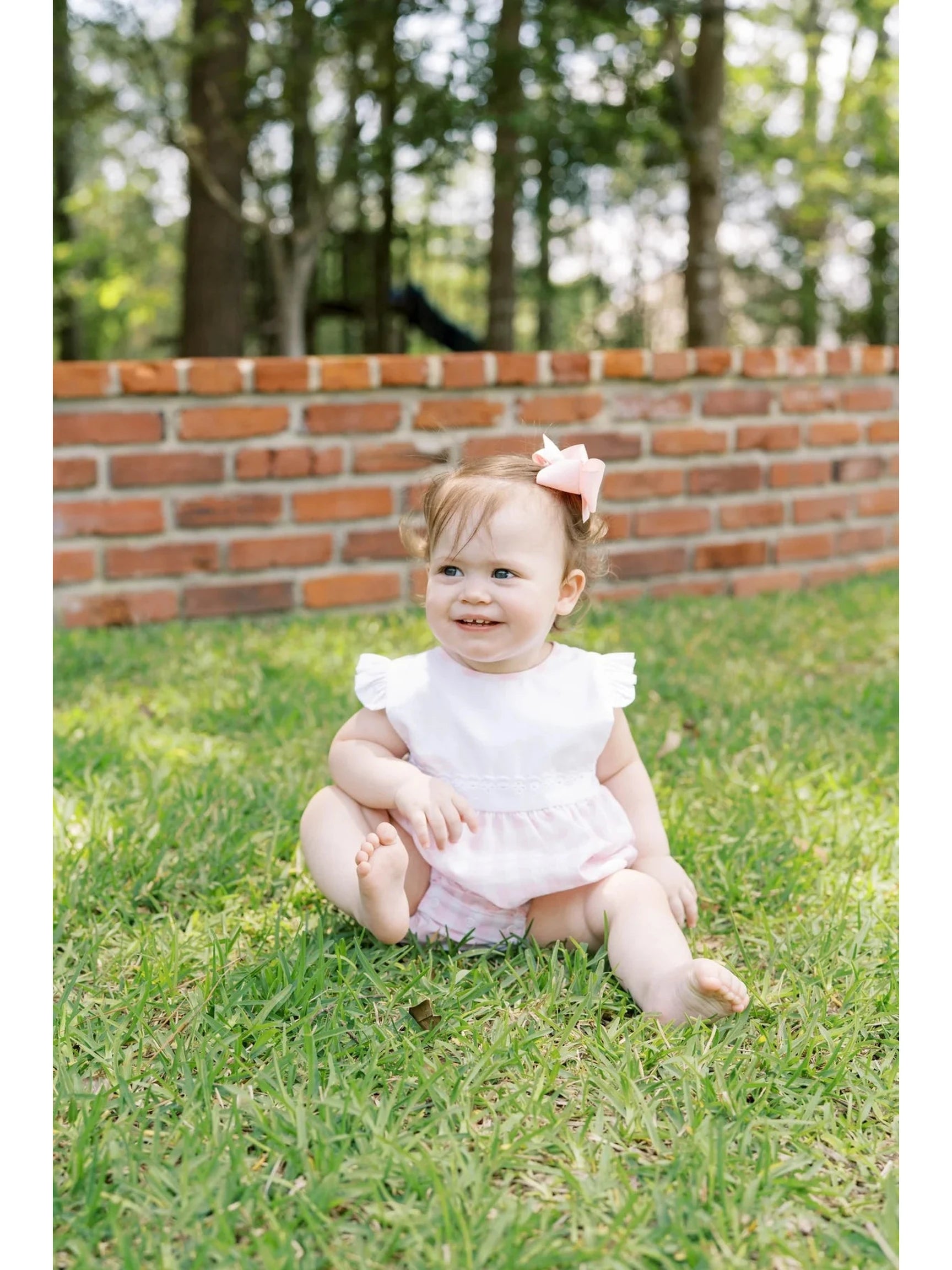 PRE-ORDER Pinafore Bubble - Playful Pink Buffalo Check