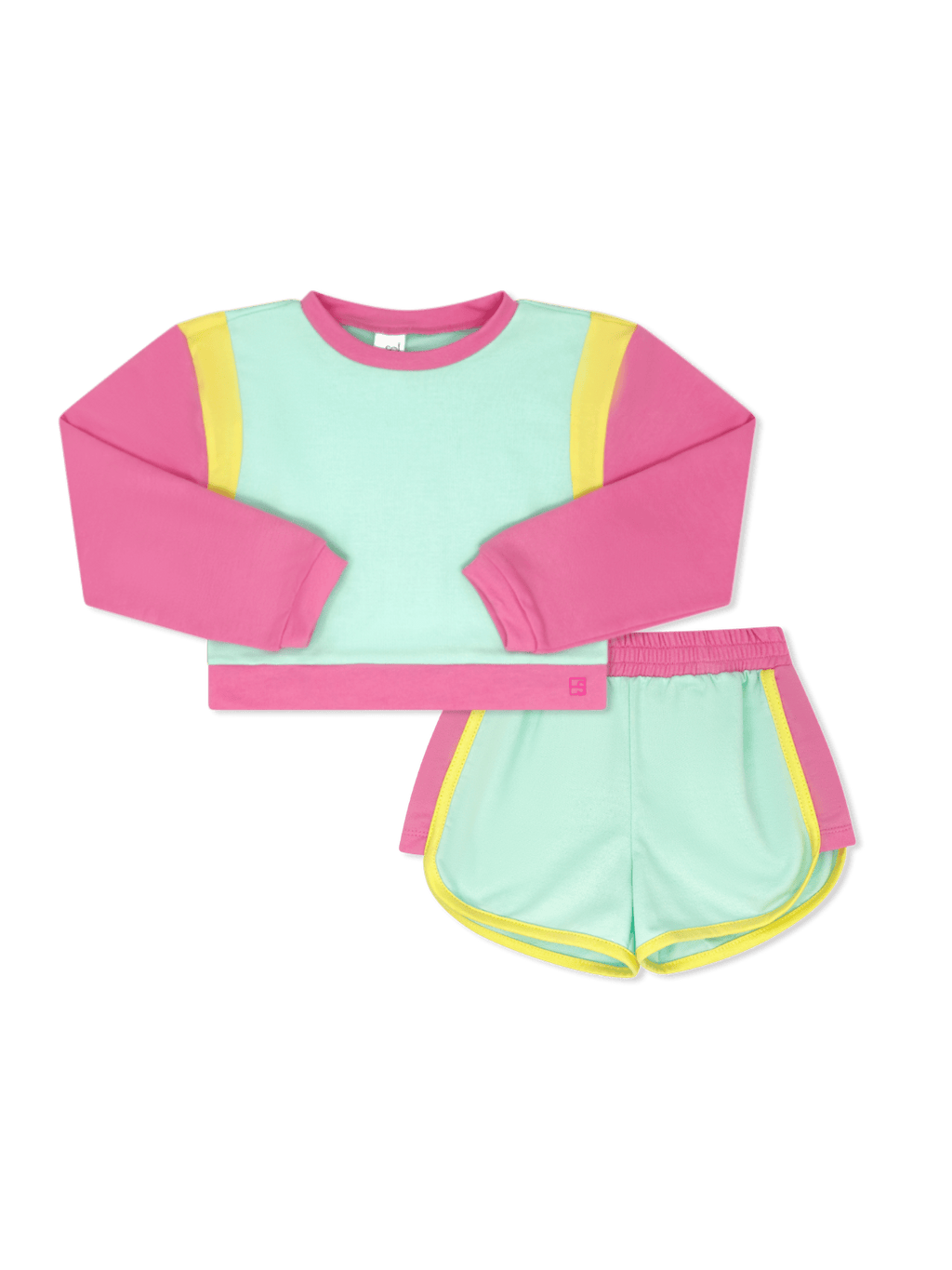 Ellie Everyday - Cool Mint / Yellow / Taffy Pink