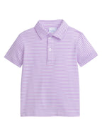 Short Sleeve Striped Polos