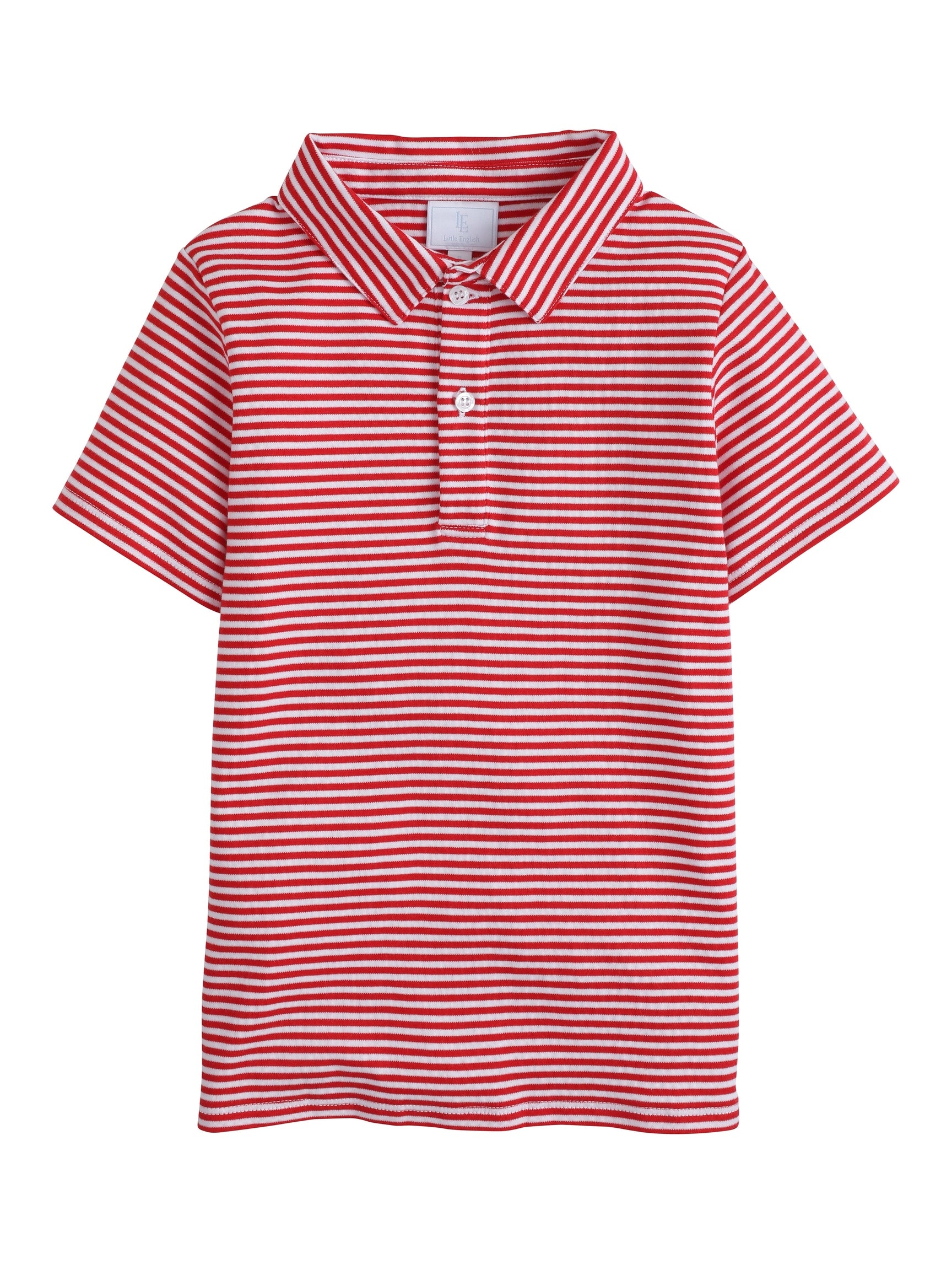 Short Sleeve Striped Polos