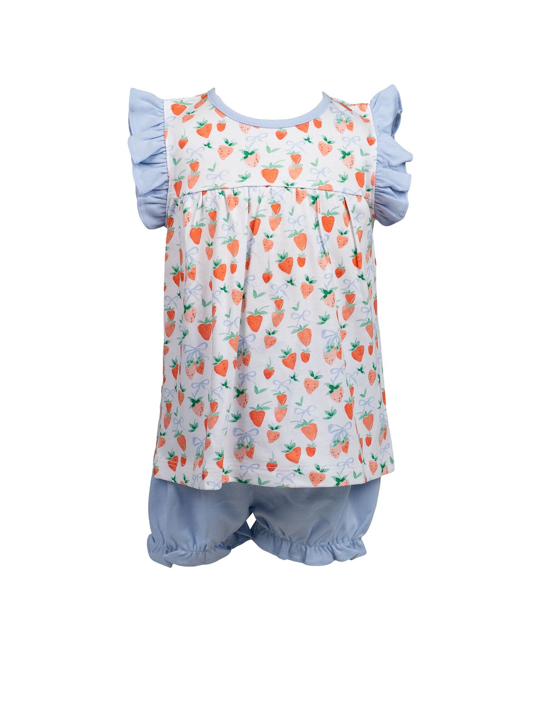 PRE-ORDER Shortcake Bloomer Set - Posh Tots Children's Boutique